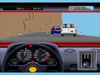 une photo d'Ã©cran de Test Drive 2 - The Duel sur Sega Megadrive